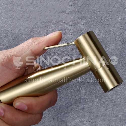 Brushed gold sus 304 toilet super charged spary gun KSH